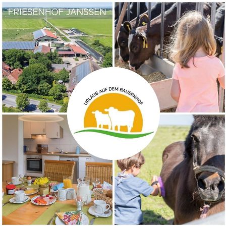 ノイハルリンガージールFriesenhof Janssen - Urlaub Auf Dem Bauernhofアパートメント エクステリア 写真